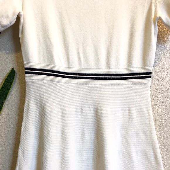 Maison Jules || NWT Scalloped Fit Flare Dress - Picture 3 of 7